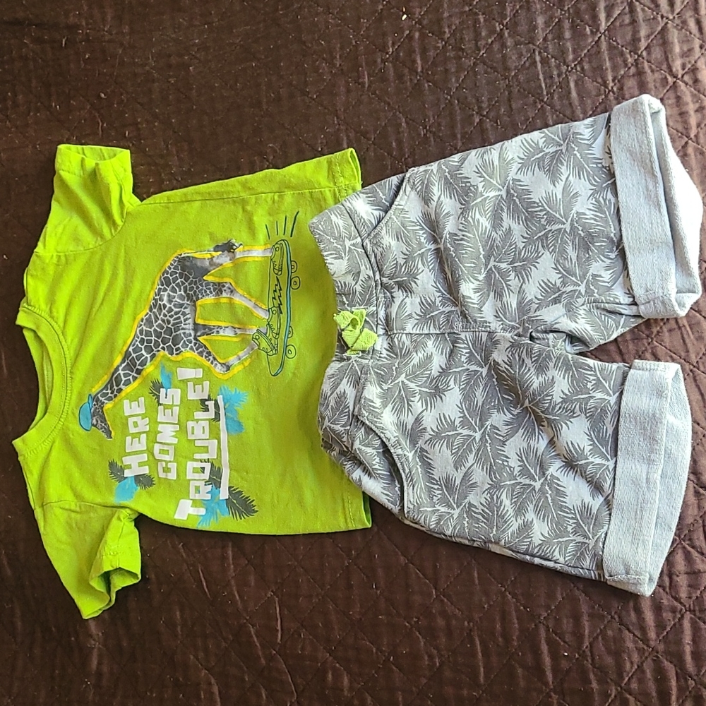 "Here Comes Trouble" Matching Set